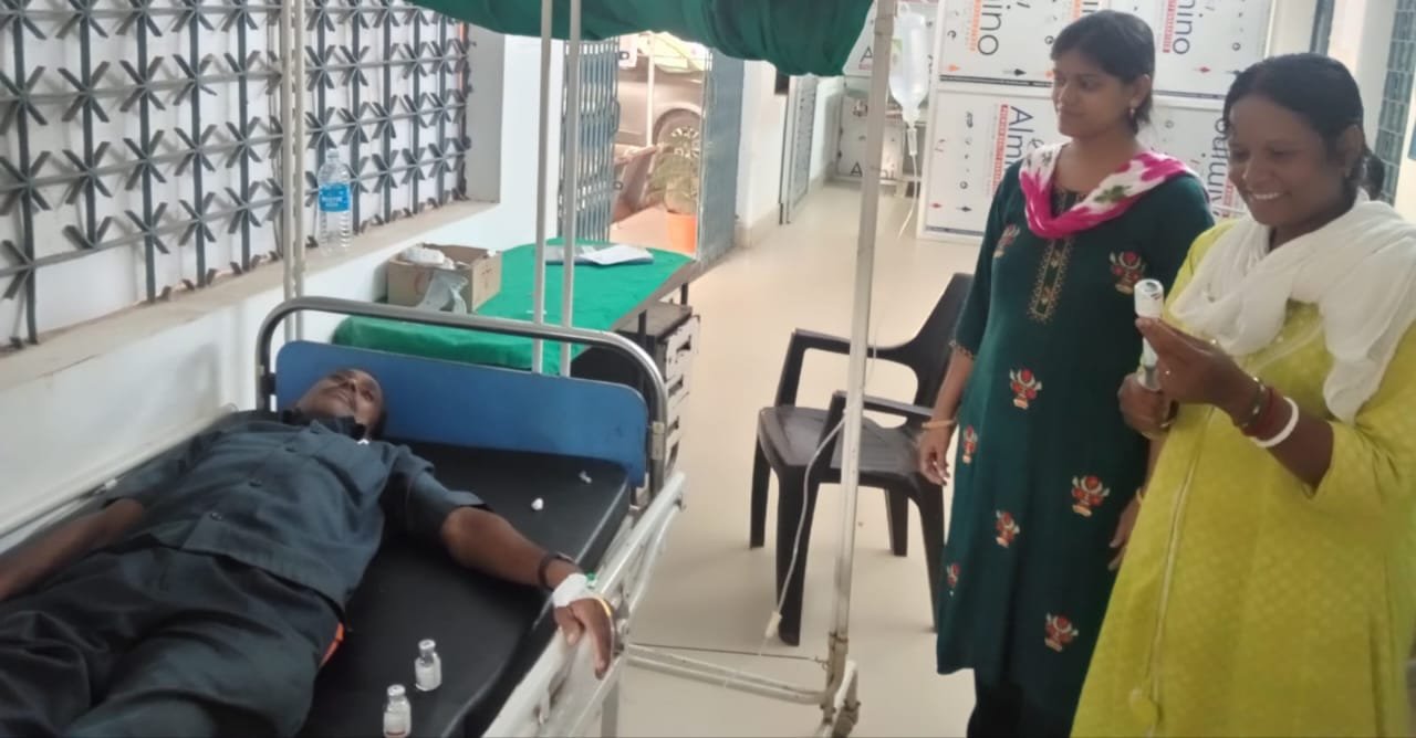एक व्यक्ति को सांप ने काटा,रामगढ़ सदर रेफर