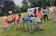 आरपीएफ पोस्ट बरकाकाना द्वारा किया गया मॉक ड्रिल