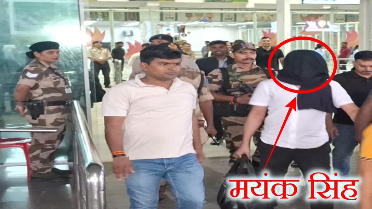 अज़रबैजान से झारखंड लाया गया मोस्ट वांटेड मयंक सिंह