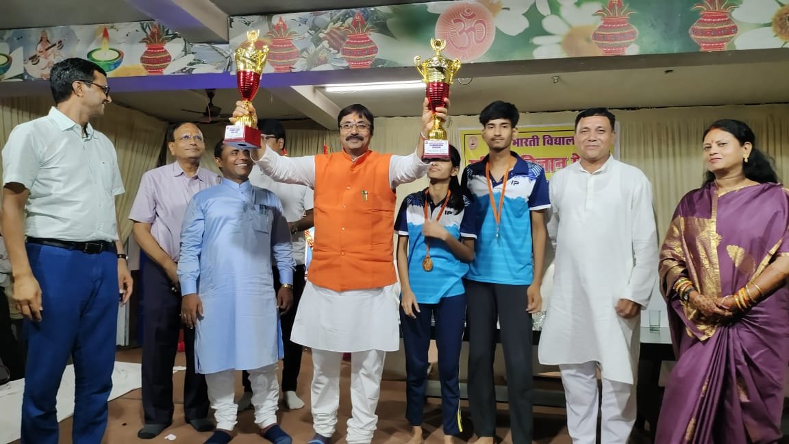 रामप्रसाद चंद्रभान सरस्वती शिशु विद्या मंदिर में गणित विज्ञान मेला का आयोजन