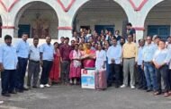 मैट्रोन सिस्टर-इंचार्ज रजनी गुलाब एक्का को सेवानिवृत्ति पर विदाई समारोह
