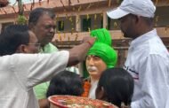 झारखंड कॉलेज डुमरी के प्रांगण में झारखंड आंदोलनकारी शेर -ए- शिवा महतो के आदमकद प्रतिमा का अनावरण किया गया