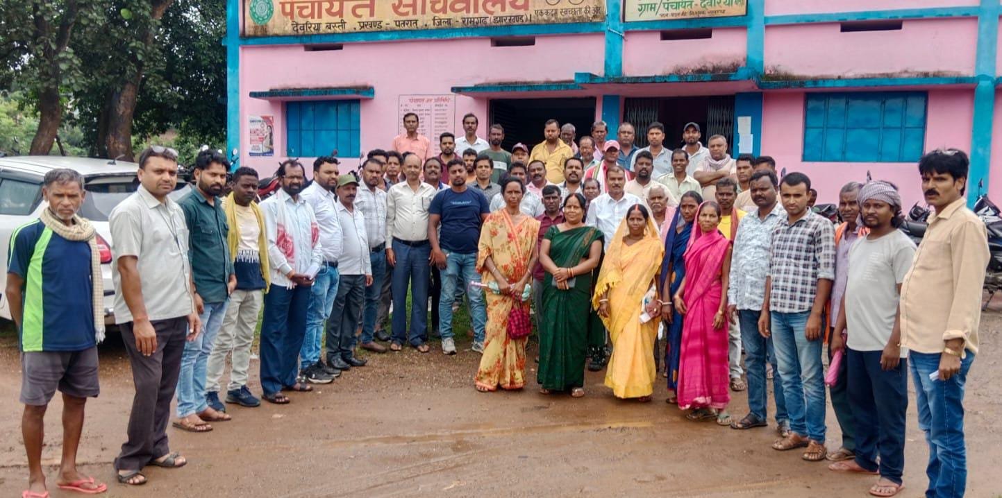 भुरकुंडा रोड सेल को बाधित करने का प्रयास किया गया तो इसे हम विस्थापितों प्रभावितों के द्वारा कतई बर्दाश्त नहीं करेगी