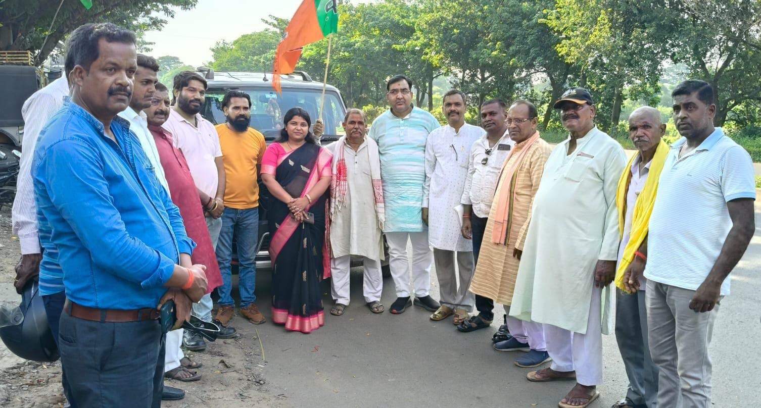 भदानीनगर में सांसद तीर्थ यात्रा दर्शन को लेकर बैठक