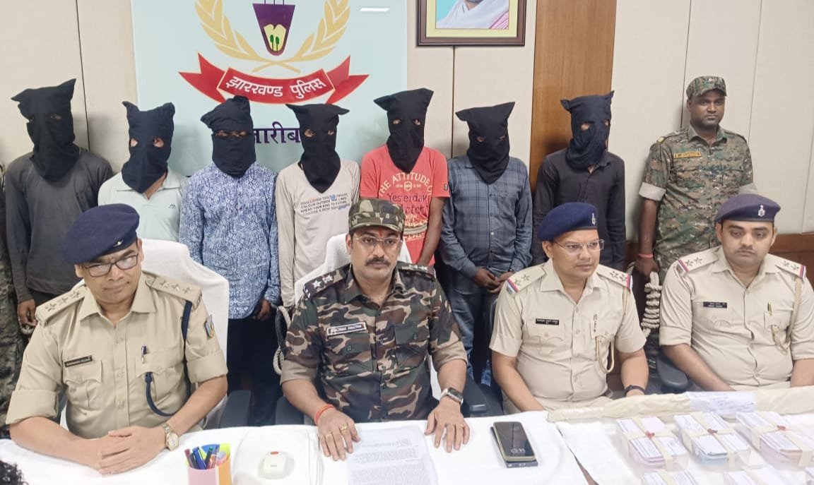 हजारीबाग पुलिस को मिली बड़ी सफलता,चरही में आगजनी करने वाले हुए गिरफ्तार