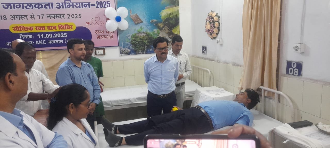 रक्तदान से मानव शरीर की कोशिकाएं बेहतर होती है: अजय सिंह