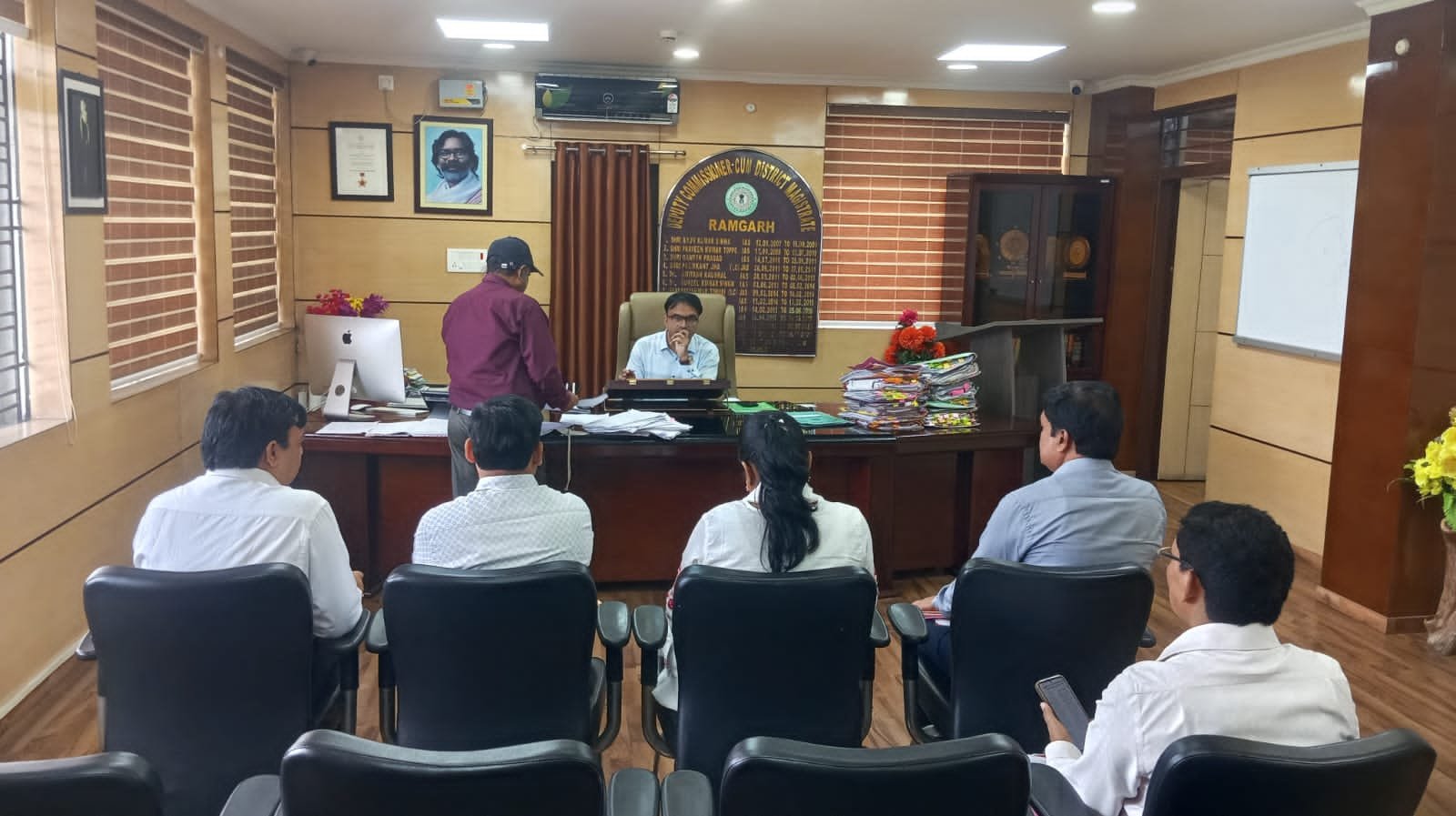 एनजीडीआरएस वाद में आए आवेदनों पर उपायुक्त न्यायालय में हुई सुनवाई