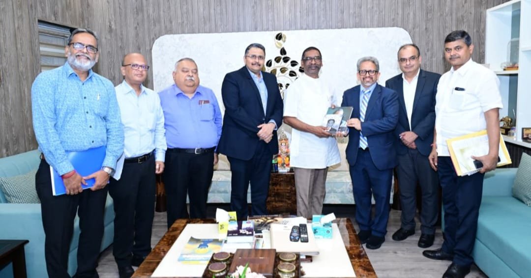 मुख्यमंत्री से टाटा मोटर्स लि के प्रतिनिधिमंडल ने की मुलाकात