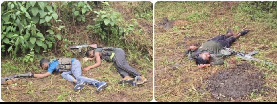 गुमला में पुलिस और जेजेएमपी नक्सलियों के बीच मुठभेड़,तीन उग्रवादी मारे गए