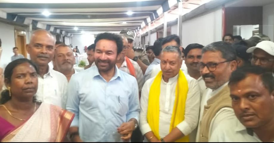 केंद्रीय कोयला मंत्री जी किशन रेड्डी ने मगध परियोजना का किया निरीक्षण