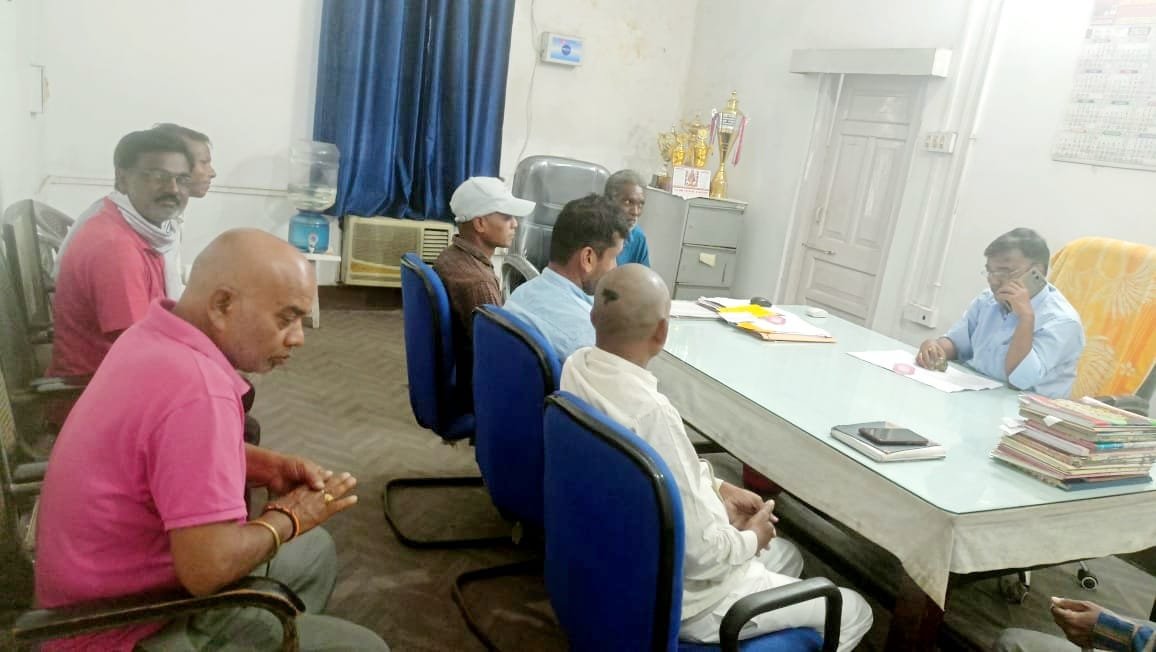 लोकल सेल मुद्दे को लेकर पीओ से वार्ता