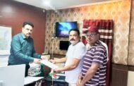 रावण दहन के दिन विधि व्यवस्था बनाए रखने हेतु अनुमंडल अधिकारी को दिया आवेदन