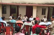 दुर्गा पूजा को लेकर बरलांगा थाना परिसर में हुई शांति समिति की बैठक