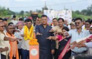 बड़कागांव प्रखंड के कुशवाहा खेल मैदान शिवाडीह में नमो फुटबॉल टूर्नामेंट का भव्य शुभारंभ