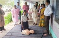 बालिका हाई स्कूल गोला में सीपीआर एवं फर्स्ट एड उपचार का दिया गया प्रशिक्षण