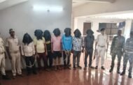 सौदा डी खदान के पास जुआ खेलते सात लोगों को पुलिस ने किया गिरफ्तार