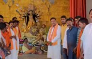 सांसद मनीष जायसवाल ने माँ कात्यायनी की पूजा कर की क्षेत्रवासियों के सुख-समृद्धि की कामना