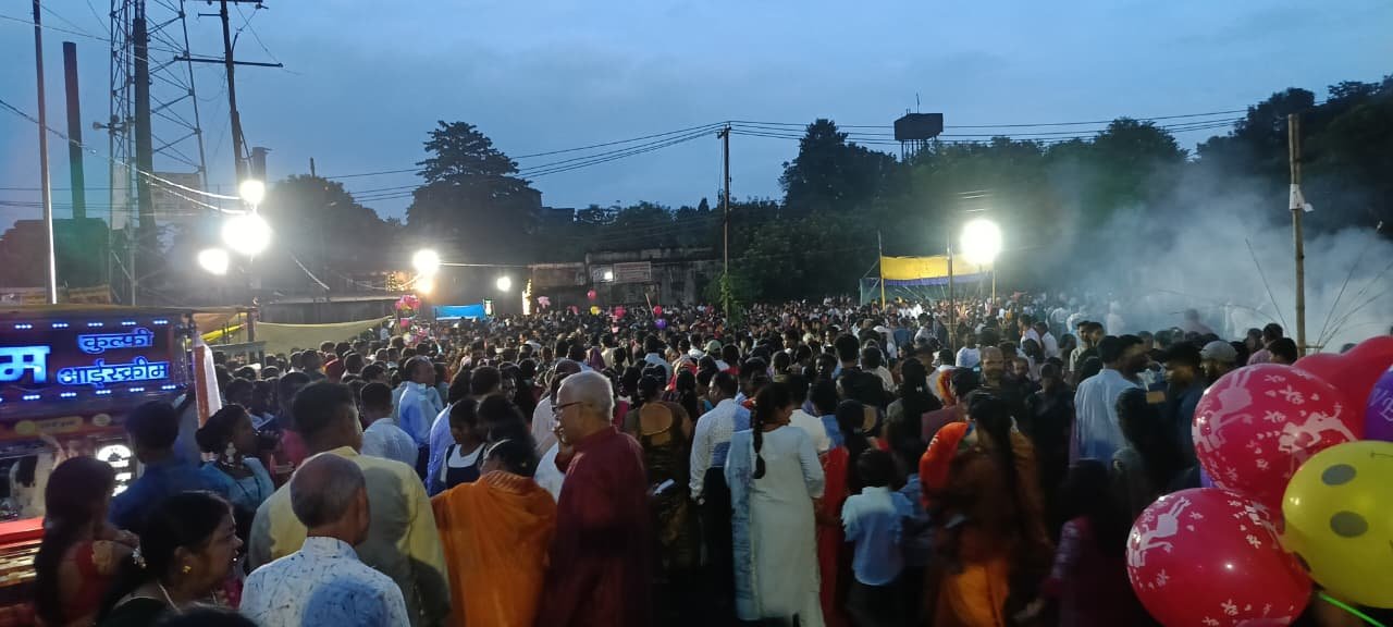 असत्य पर सत्य की जीत का प्रतीक विजयदशमी का पर्व भुरकुंडा कोयलांचल में धूमधाम के साथ मनाया गया