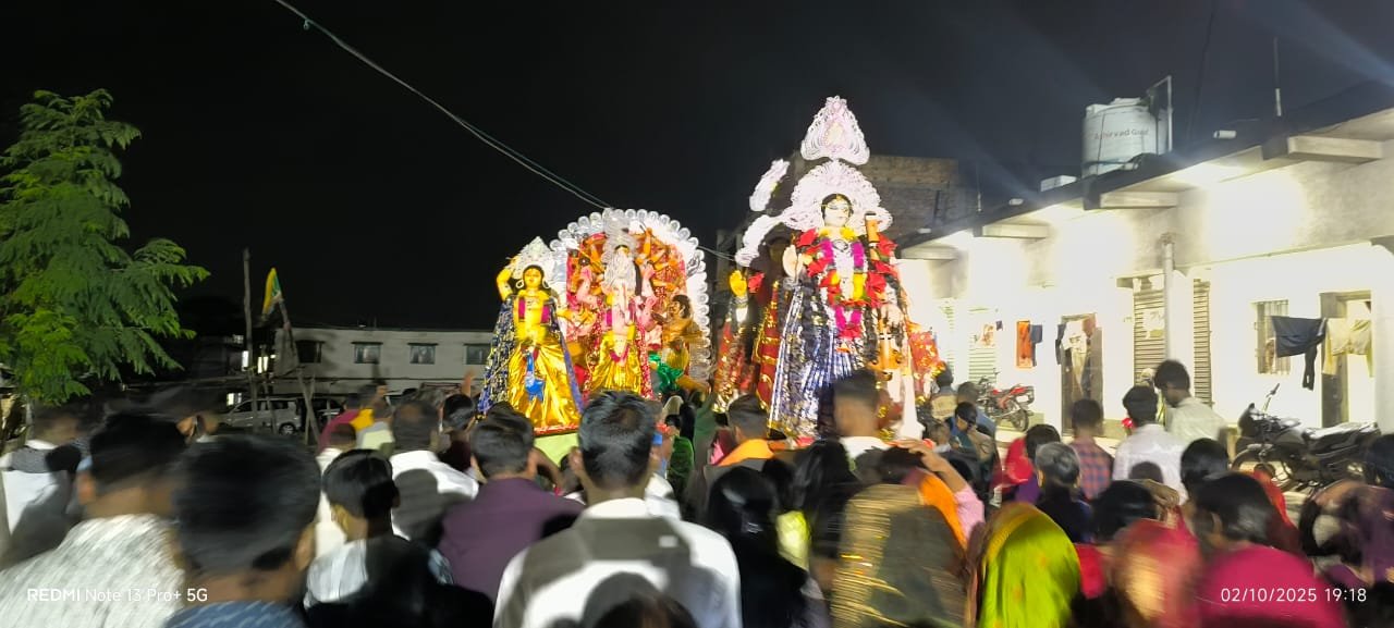 असत्य पर सत्य की विजय का त्यौहार दशहरा, धूमधाम से संपन्न