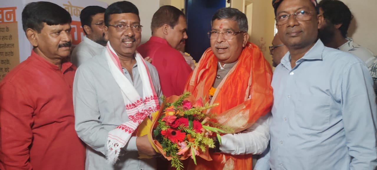 आदित्य साहू को प्रदेश कार्यकारी अध्यक्ष बनने पर विधायक रोशन लाल चौधरी ने दी बधाई