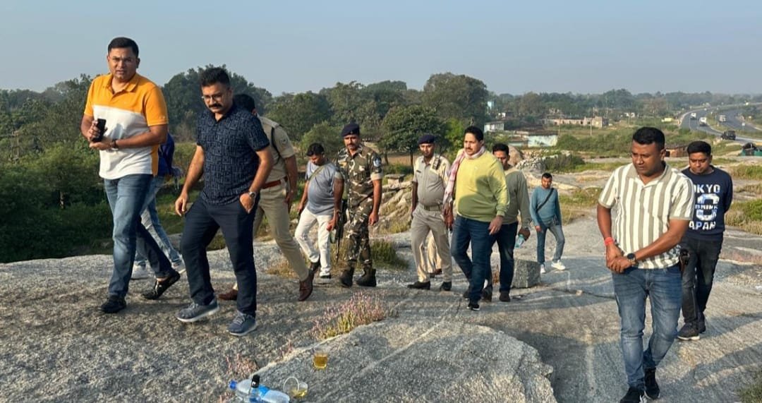 रांची में पुलिस और अपराधियों के बीच मुठभेड़,एक को लगी गोली,दो गिरफ्तार