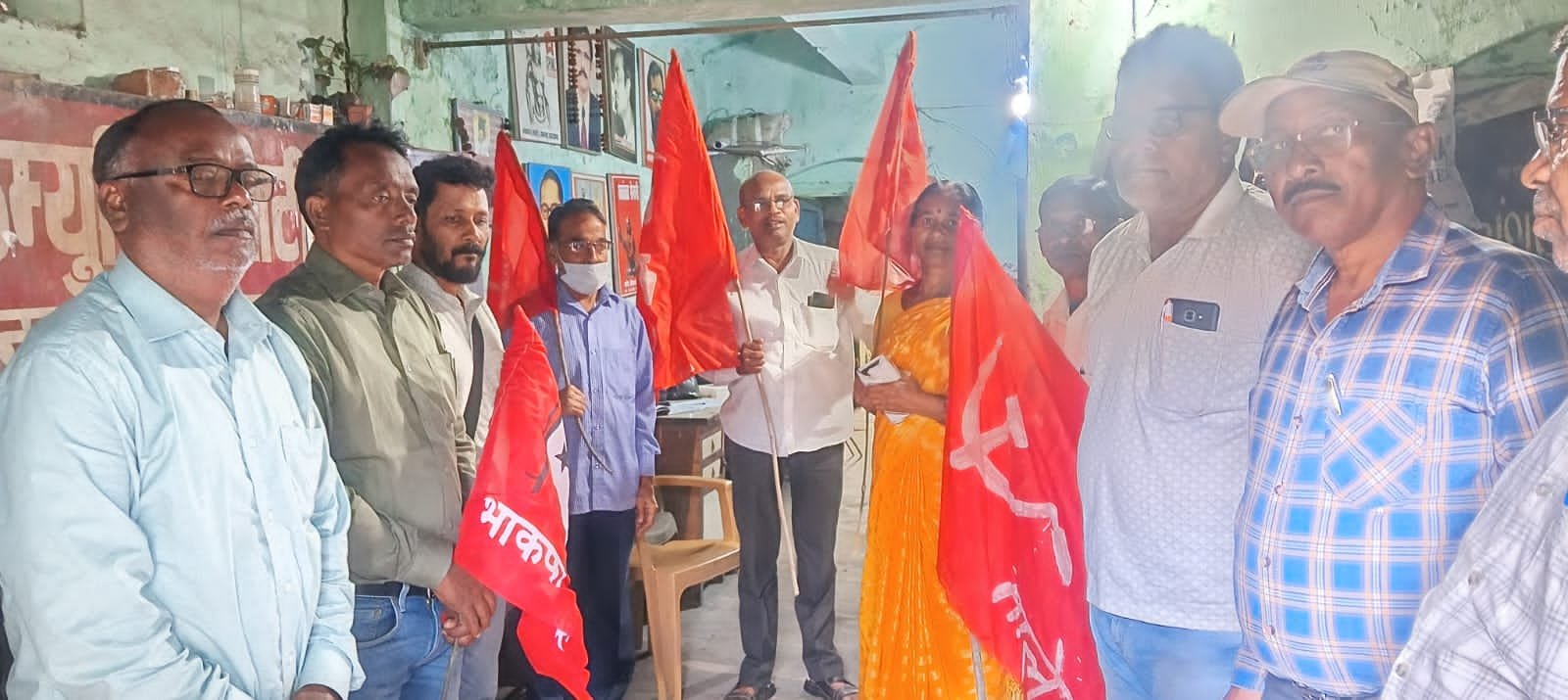 भाकपा माले जिला कमेटी की बैठक हुई संपन्न