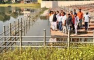 सामाजिक संस्था राष्ट्र संचेतना के अधिकारी और सदस्यों ने छठ घाट का किया निरीक्षण