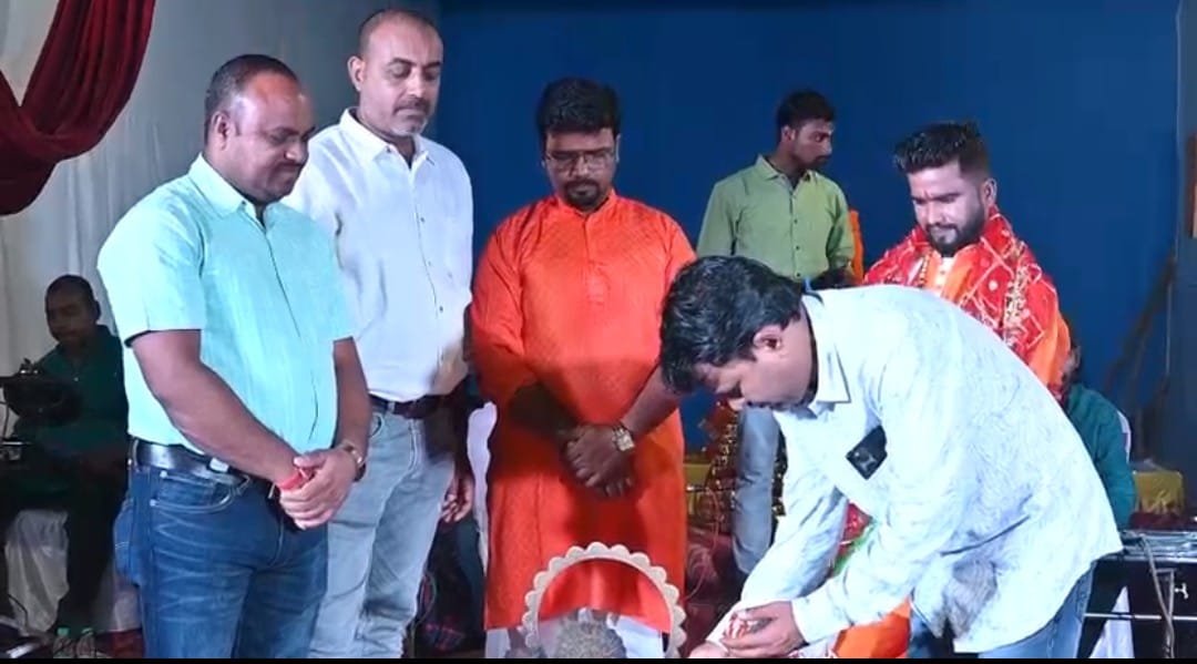 पंचमंदिर में सजी भक्ति की महफिल, मां भगवती के जागरण में उमड़ा श्रद्धालुओं का सैलाब