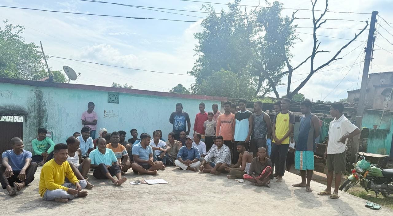 बलकूदरा में लक्ष्मी पूजा को लेकर बैठक