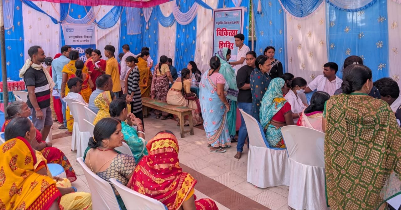 पीवीयूएन लिमिटेड द्वारा विशेष चिकित्सा शिविर का आयोजन,