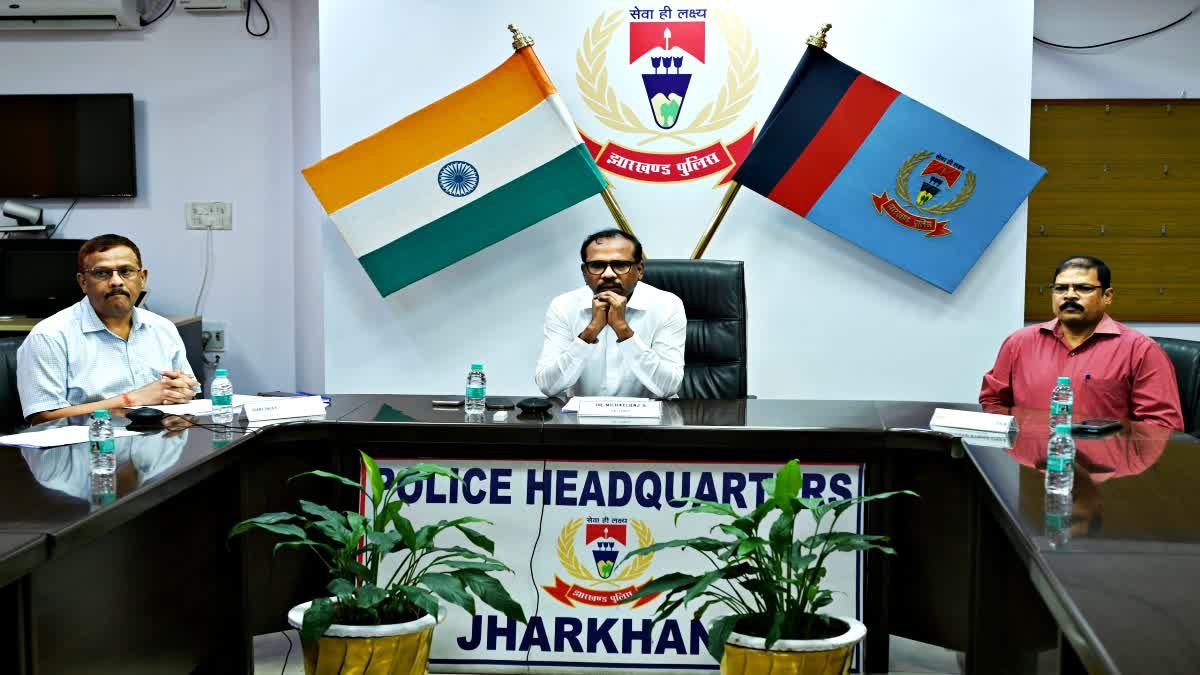 पश्चिम बंगाल और ओडिशा पुलिस के साथ झारखंड पुलिस अधिकारियों की बैठक,पड़ोसी राज्य भी अलर्ट