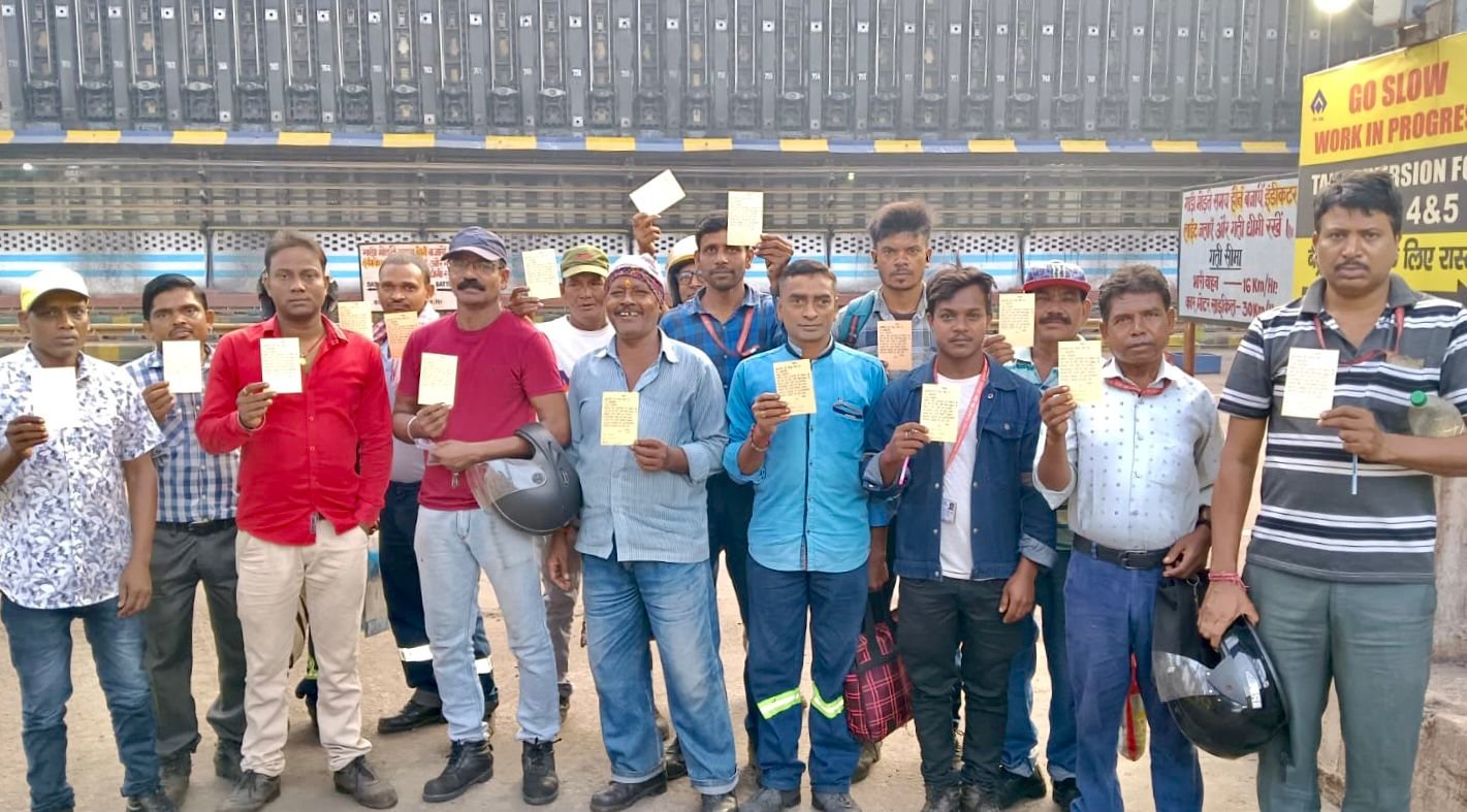 इस्पात सचिव का बोकारो दौरा, जनता द्वारा पोस्टकार्ड लिखने का हीं परिणाम