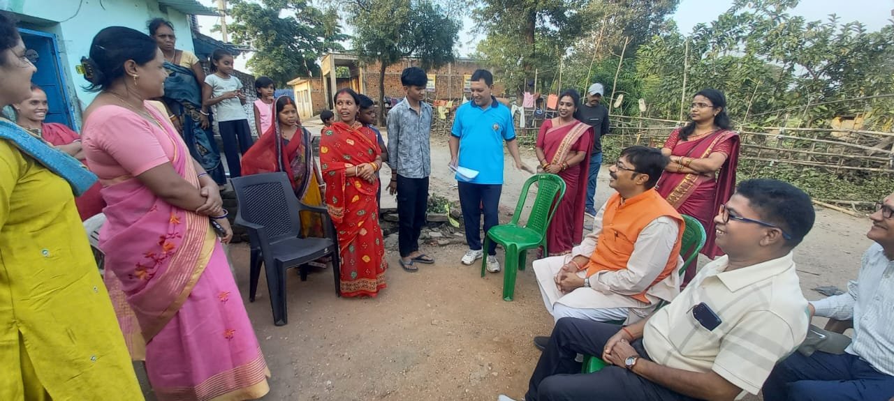 रामप्रसाद चंद्रभान सरस्वती शिशु विद्या मंदिर में अभिभावक संपर्क अभियान आयोजित