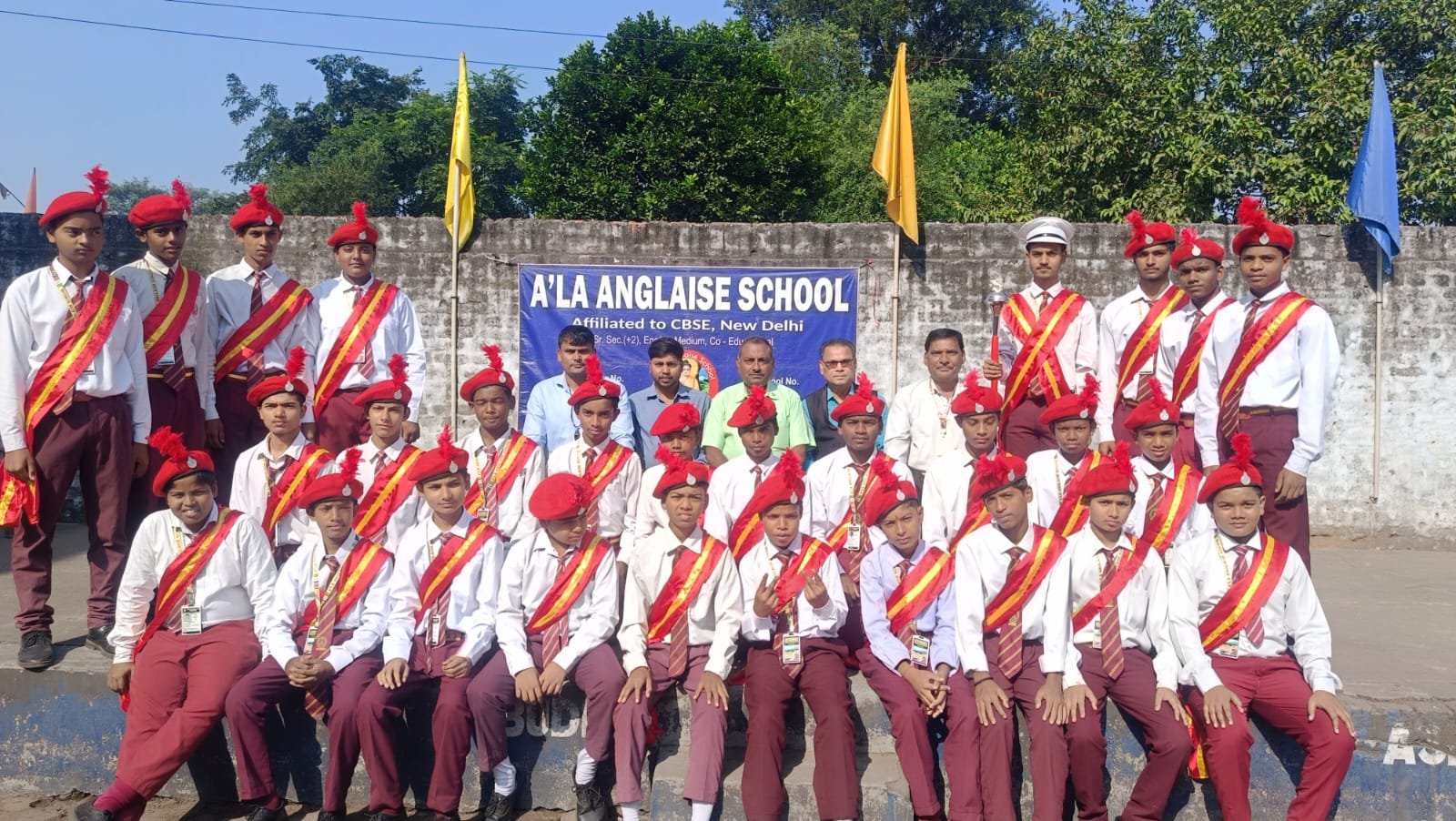 ए’ला एंगलाइज विद्यालय के बच्चे जिला स्तरीय बैंड प्रतियोगिता में बजाएंगे सफलता की धुन