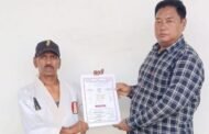 ब्लैक बेल्ट ग्रीटिंग परीक्षा में कोच कंचन दास को मिला फोर डॉन का डिग्री