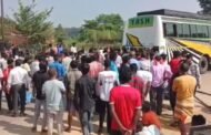 बोकारो में बस की टक्कर से अधेड़ की मौत,एक घायल