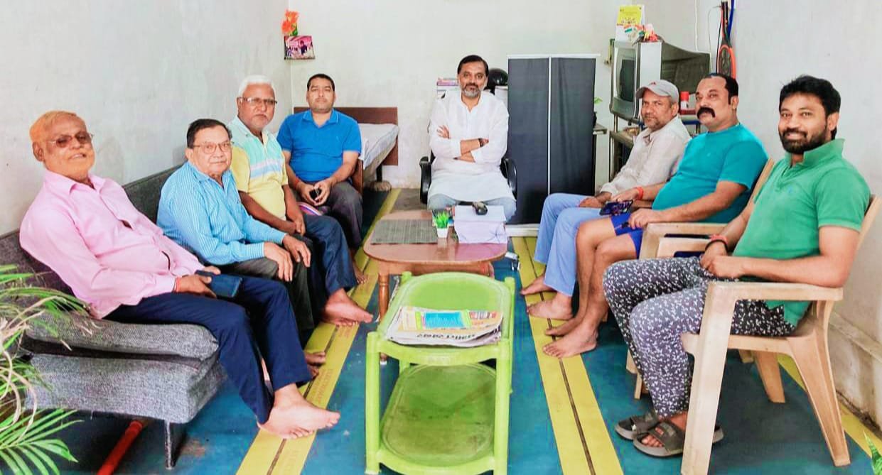 लौह पुरुष सरदार पटेल की जयंती मनाए जाने को लेकर पटेल सेवा संघ की हुई बैठक