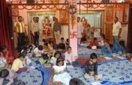 चित्रगुप्त मंदिर बिजुलिया में दो दिवसीय पूजन कलश विसर्जन के साथ संपन्न