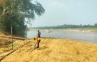 दामोदर नदी छठ घाट की साफ सफाई अंतिम चरण में