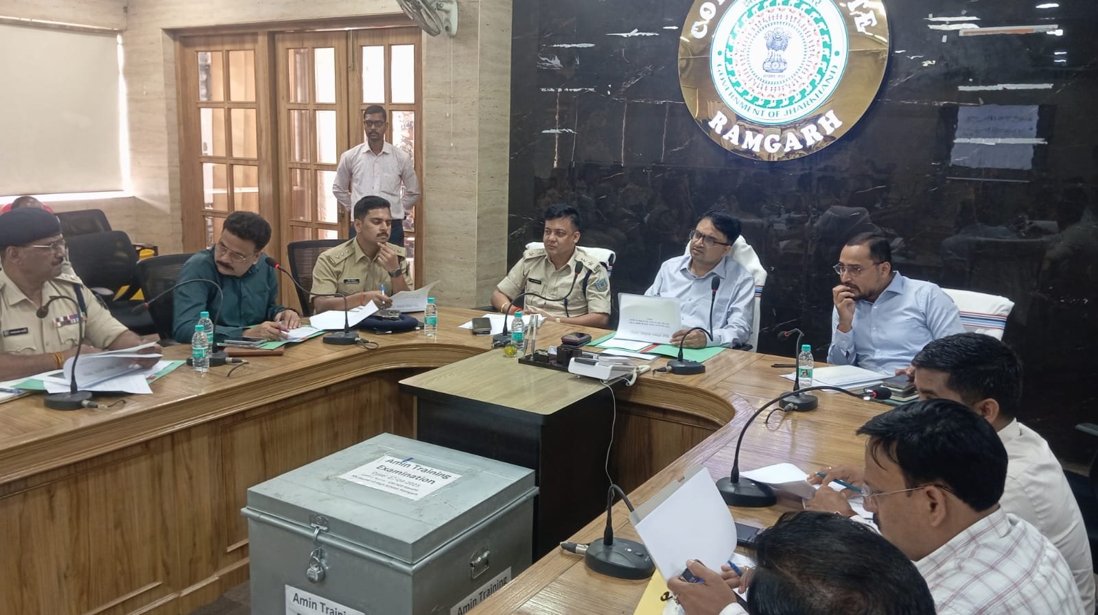 जिला स्तरीय सड़क सुरक्षा समिति की बैठक