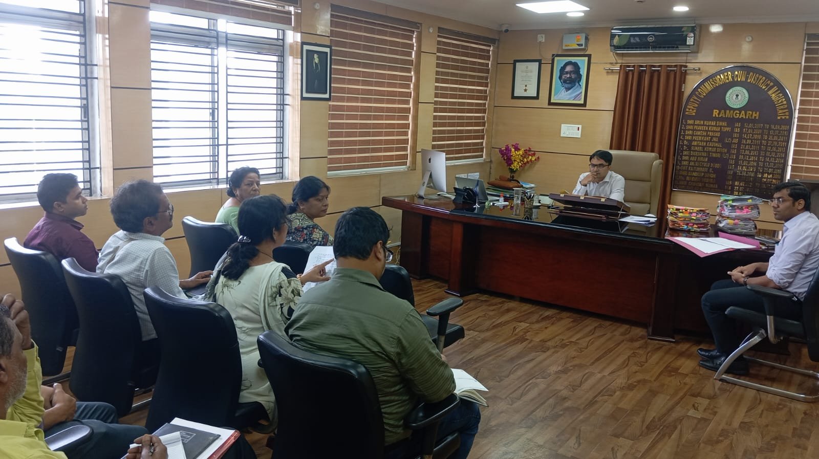 अस्पताल प्रबंधन समिति की बैठक उपायुक्त की अध्यक्षता में हुई