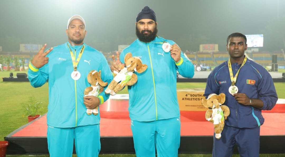 साउथ एशियन सीनियर एथलेटिक्स चैंपियनशिप में भारत का धमाकेदार आगाज