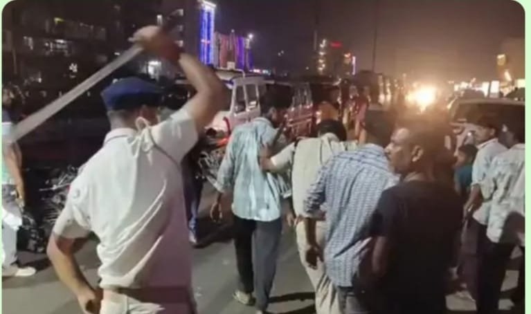 सड़क हादसे में युवक की मौत,सड़क पर बवाल