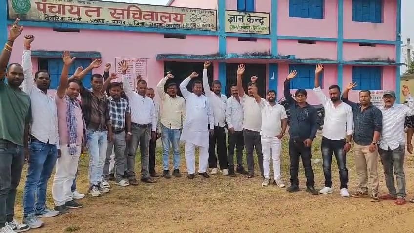 सेल को लेकर विस्थापित मोर्चा की बैठक