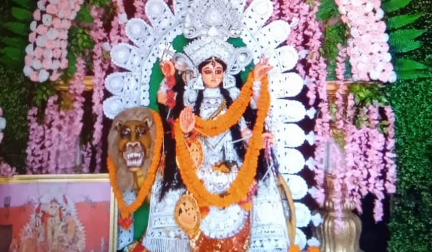 प्राचीन दुर्गा मंडप रामगढ़ में कल से जगद्धात्री पूजा आरंभ