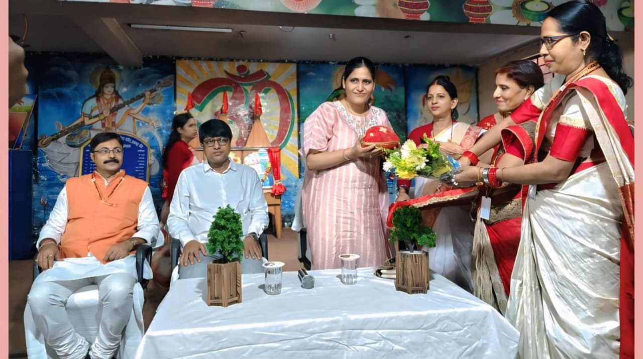 बालिका शिक्षा कार्यक्रम में बहनों को दी गई स्वास्थ्य एवं स्वच्छता संबंधी महत्वपूर्ण जानकारी