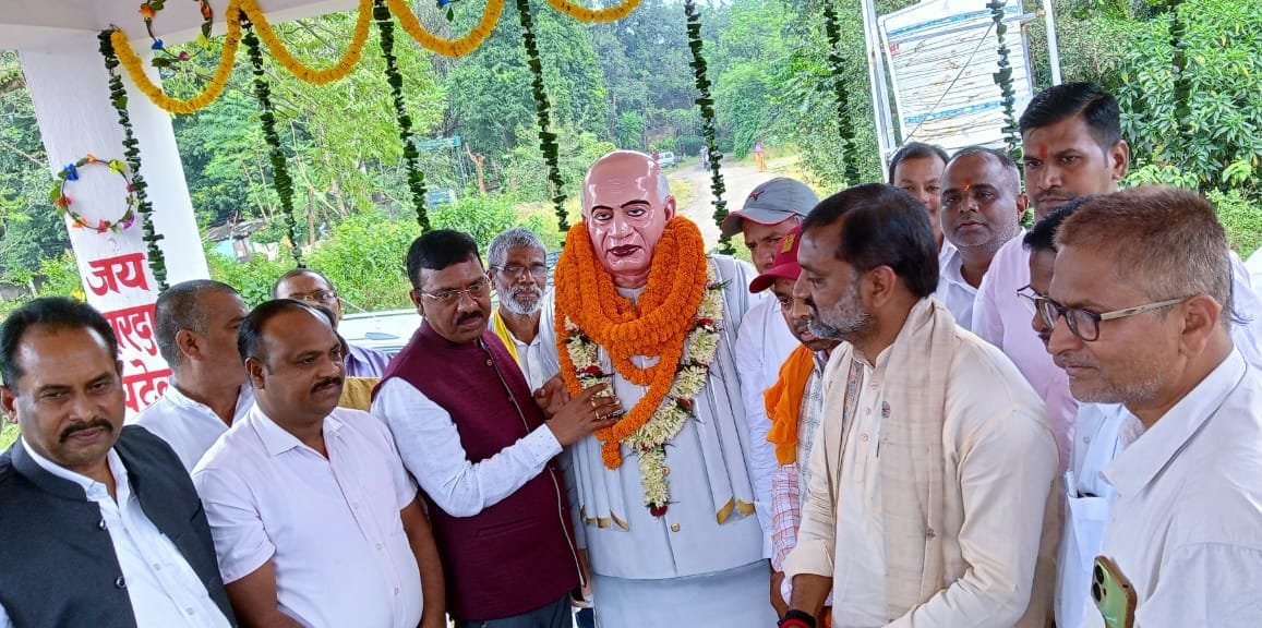 पतरातू में मनाया गया सरदार वल्लभ भाई पटेल की जयंती समारोह