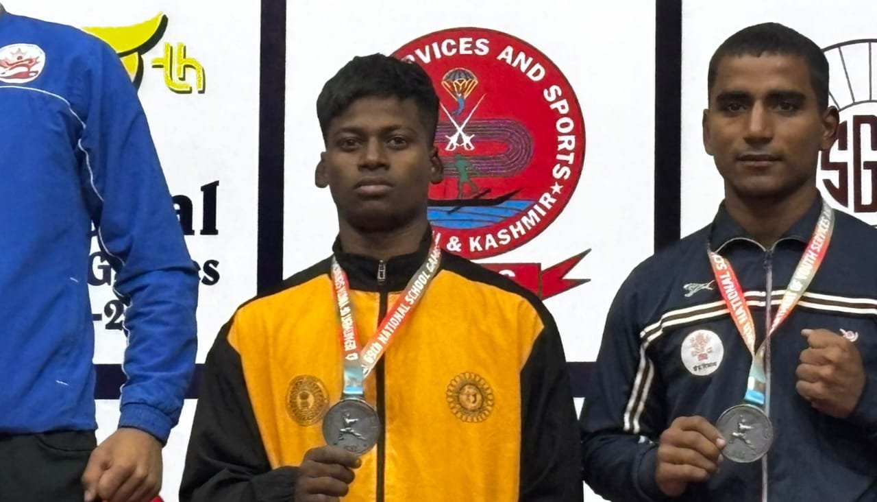 राष्ट्रीय स्तर पर प्रिंस नायक ने वुशु में कांस्य पदक जीतकर झारखण्ड का बढ़ाया मान