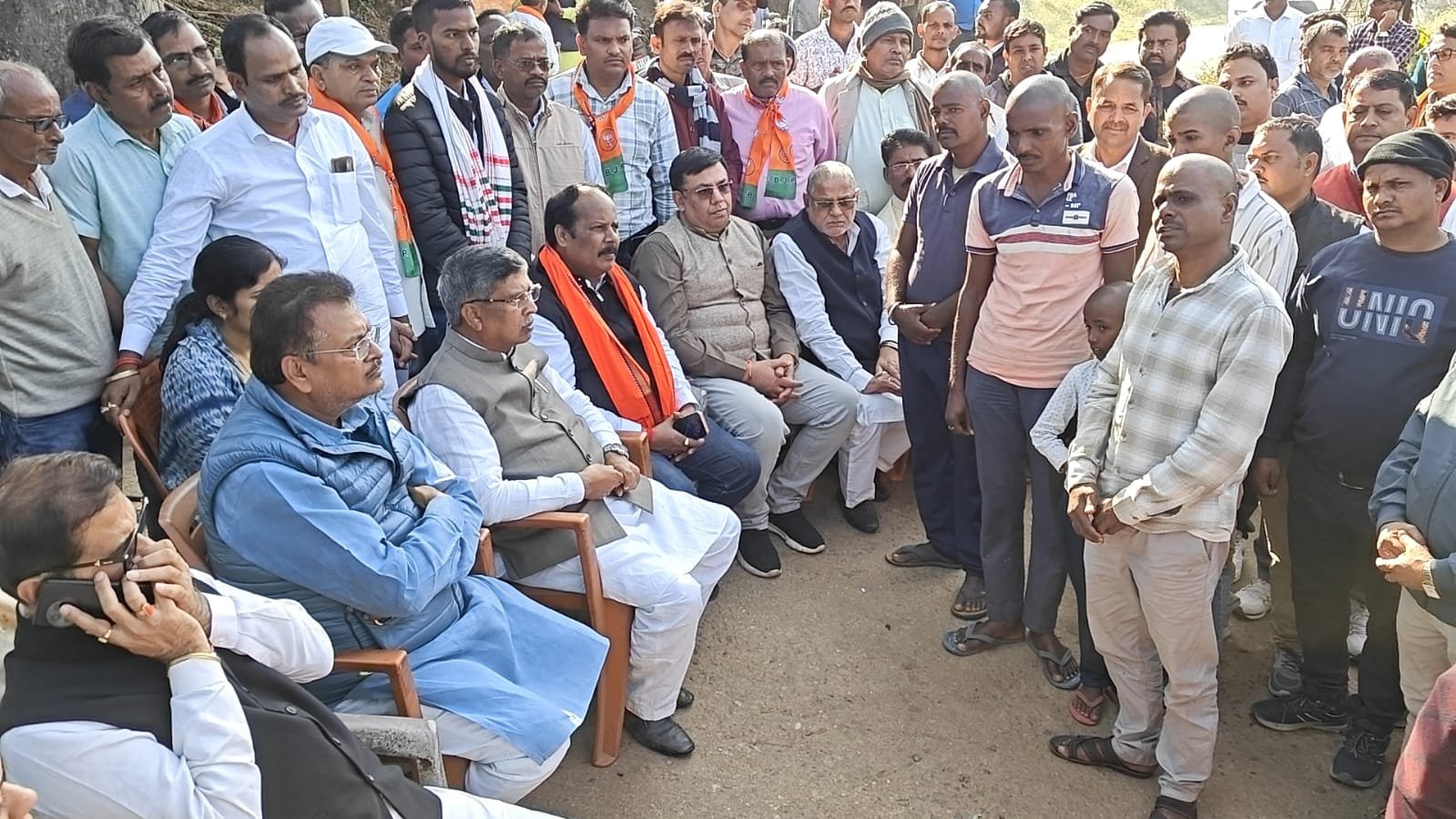 भाजपा प्रदेश कार्यकारी अध्यक्ष आदित्य साहू पहुंचे हजारीबाग