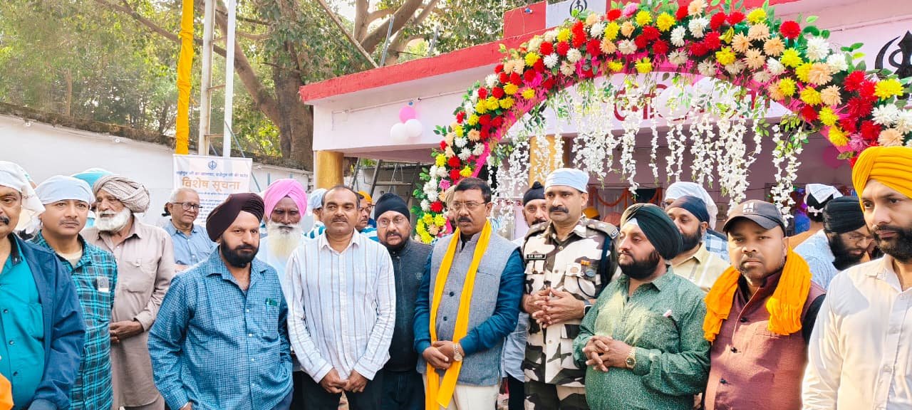 पीटीपीएस गुरुद्वारा में मनाई गई गुरु नानक महाराज जी की जयंती